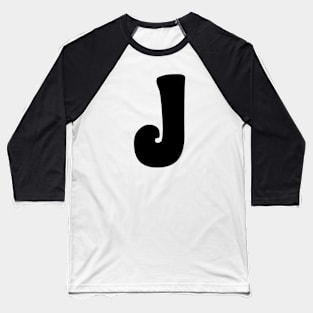Letter J Baseball T-Shirt